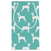 ドベルマンピンシャードッグパピードーベルマン（犬） スモールペーパーバッグ (裏面)