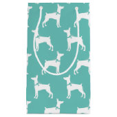 ドベルマンピンシャードッグパピードーベルマン（犬） スモールペーパーバッグ (正面)