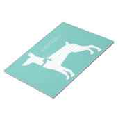 ドベルマンピンシャードッグパピードーベルマン(犬) ノートパッド (アングル)