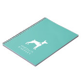 ドベルマンピンシャードッグパピードーベルマン(犬) ノートブック (左側)