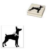 ドベルマンピンシャードッグパピー ラバースタンプ (押印)