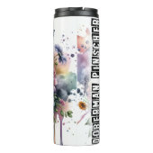 ドベルマンフローラはっきりした陛下 タンブラー (裏面)