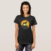 ドベルマン犬の品種26 Tシャツ (正面フル)