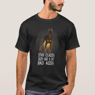 ドベルマン犬の品種43 Tシャツ