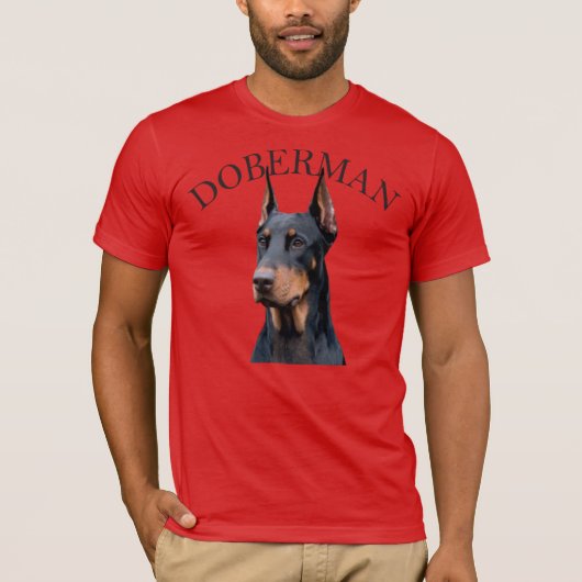 ドベルマン犬 Tシャツ (正面)