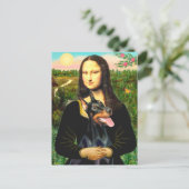 ドベルマン1 – モナリザ ポストカード (スタンド正面)