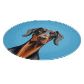 ドベルマン カッティングボード (角)