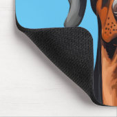 ドベルマン マウスパッド (コーナー)