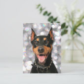 ドベルマン – メシアン ポストカード (スタンド正面)