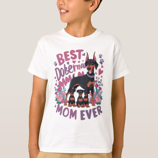 ドベ最高のルマンママ Tシャツ (正面)