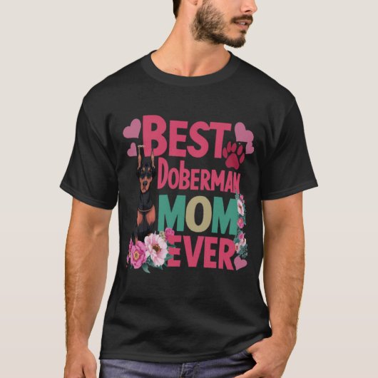 ドベ最高のルマンママ Tシャツ (正面)