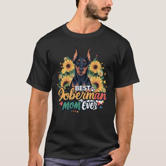 ドベ最高のルマンママ Tシャツ (正面)