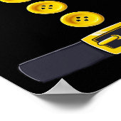 ドペイドワーフハロウィーン衣装カラーマッチドペイイ ポスター (角)