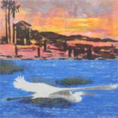 ドホスナックは夜明け、雪のように白いエグレ シール (正面)