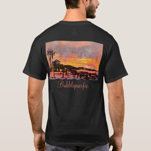 ドホスナックバー夜明け Tシャツ (裏面)