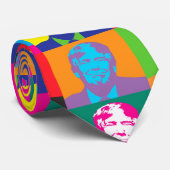 ドポップ・アートのランドランプ ネクタイ (ロール)