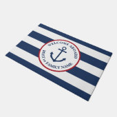 ドマット航海のに大海ストライプの軍歓迎 ドアマット (アングル)