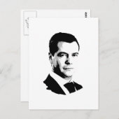 ドミトリメドベージェフ ポストカード (正面/裏面)