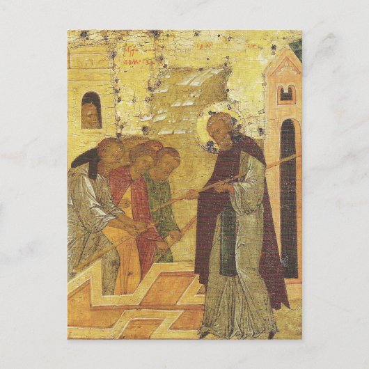 ドミトリー教会の奇跡の建物 ポストカード (正面)