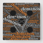 ドミニオス スクエア壁時計 (正面)