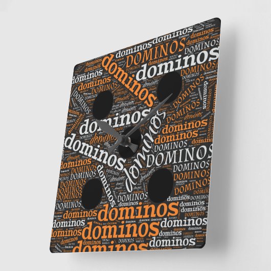 ドミニオス スクエア壁時計 (傾斜)