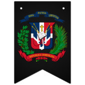 ドミニカのコートオブアームズ バンティングフラッグ (第2の旗)