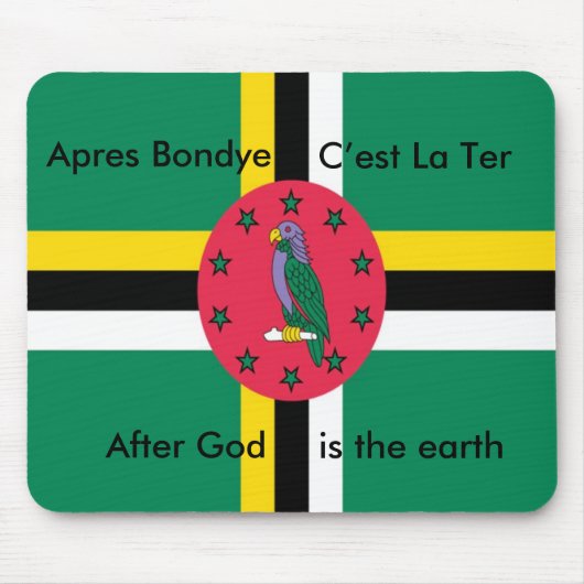 ドミニカのマウスパッド マウスパッド (正面)