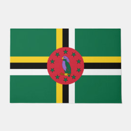 ドミニカの国旗 ドアマット