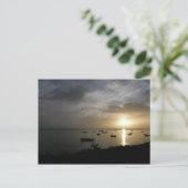 ドミニカの夕日 ポストカード (スタンド正面)