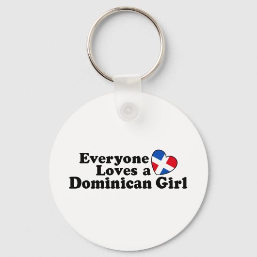 ドミニカの少女 キーホルダー (正面)