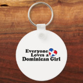 ドミニカの少女 キーホルダー (正面)