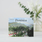 ドミニカの川に虹を ポストカード (スタンド正面)