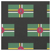 ドミニカの旗 ファブリック (クローズアップ)