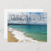 ドミニカの楽園 ポストカード (正面/裏面)