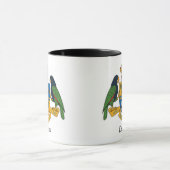 ドミニカの紋章付き外衣 マグカップ (中央)