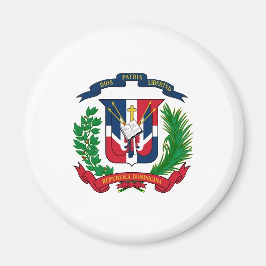 ドミニカの紋章 マグネット (正面)