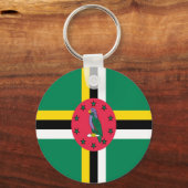 ドミニカキーチェーン キーホルダー (正面)