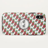 ドミニカクリスチャンモノグラム豊かな生活 Case-Mate iPhoneケース (裏面(横))