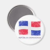 ドミニカグランジ共和国国旗 マグネット (正面/裏面)