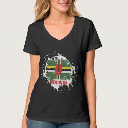 ドミニカスプラッシュ Tシャツ (正面)