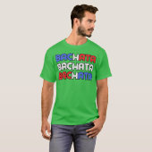 ドミニカン・ミュージック・バチャータ Tシャツ (正面フル)