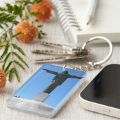 ドミニカ共和国のキリスト・ザ・レデマー像 キーホルダー (正面右)