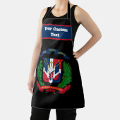 ドミニカ共和国のコートオブアームズ エプロン (インサイチュ)