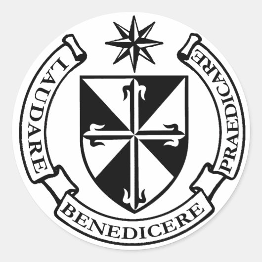 ドミニカ共和国のシール ラウンドシール (正面)