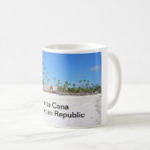 ドミニカ共和国のプンタカナ コーヒーマグカップ (正面右)