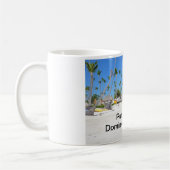 ドミニカ共和国のプンタカナ コーヒーマグカップ (左)