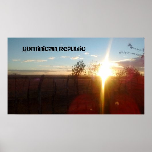 ドミニカ共和国の写真/ポスター ポスター (正面)