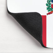 ドミニカ共和国の旗のマウスパッド マウスパッド (コーナー)