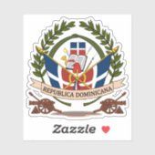ドミニカ共和国の最初の上衣（1844年） シール (シート)