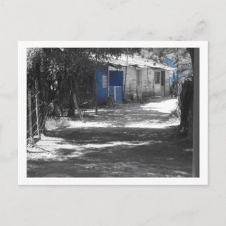 ドミニカ共和国の村 ポストカード